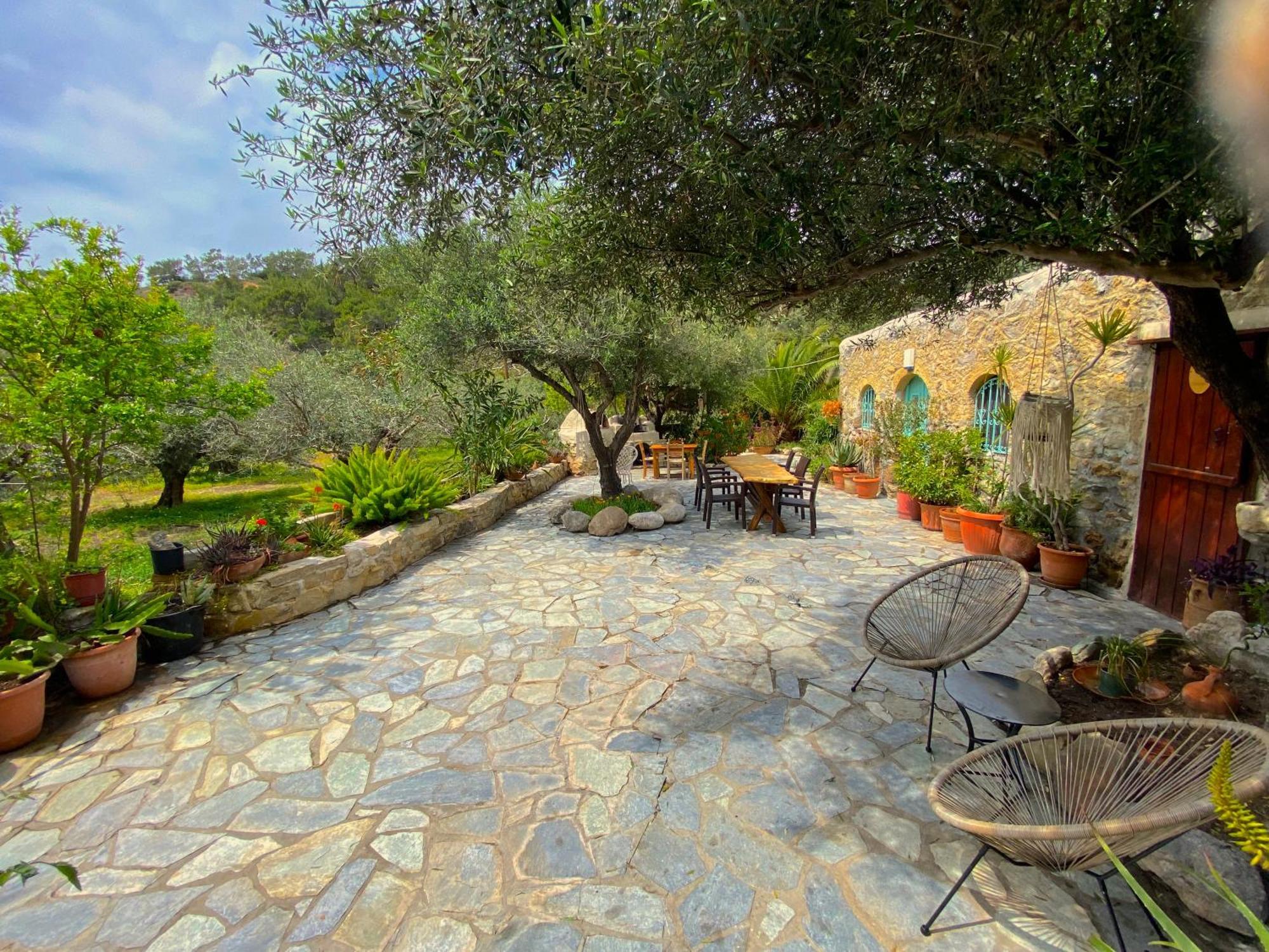 Natura Cottages Makrýgialos Eksteriør billede